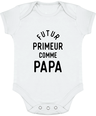 Body bébé Futur primeur comme papa
