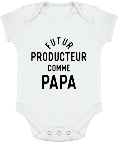 Body bébé Futur producteur comme papa