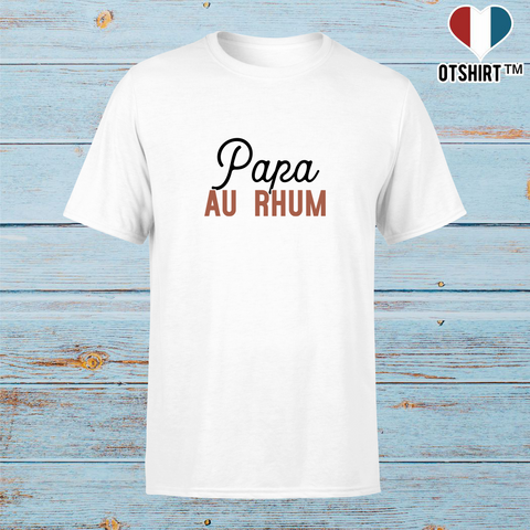 T shirt pas cher homme papa au rhum