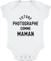 Body bébé Future photographe comme maman