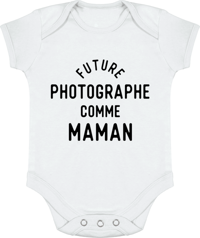 Body bébé Future photographe comme maman