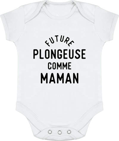 Body bébé Future plongeuse comme maman