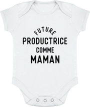 Body bébé Future productrice comme maman