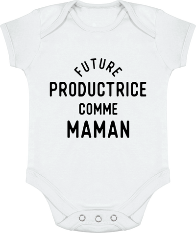 Body bébé Future productrice comme maman