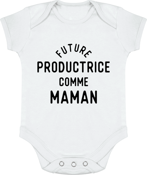 Body bébé Future productrice comme maman