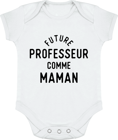 Body bébé Future professeur comme maman