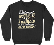 Pull homme accro à ma moto