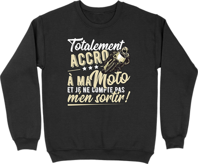 Pull homme accro à ma moto