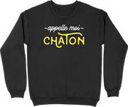 Pull homme appelle moi chaton 2