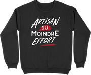 Pull homme artisan du moindre effort