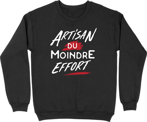 Pull homme artisan du moindre effort
