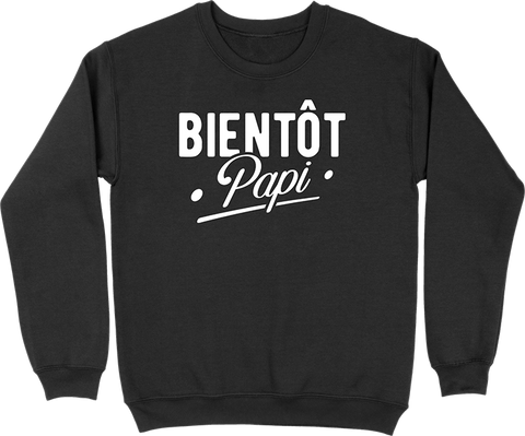 Pull homme bientôt papi