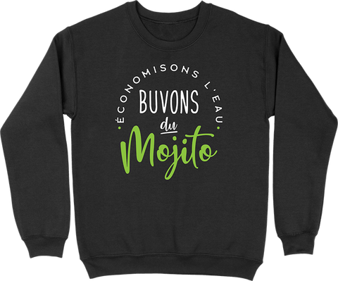 Pull homme buvons du mojito