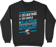 Pull homme célibataire à la pêche