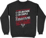 Pull homme célibataire au rugby