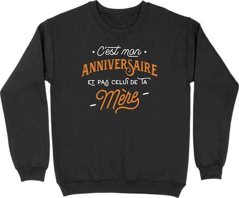 Pull homme c'est mon anniversaire