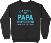 Pull homme c'est papa qui commande