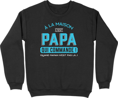 Pull homme c'est papa qui commande