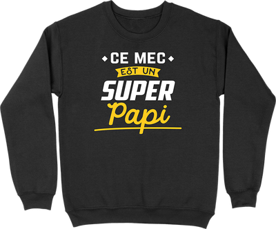 Pull homme ce mec est un super papi