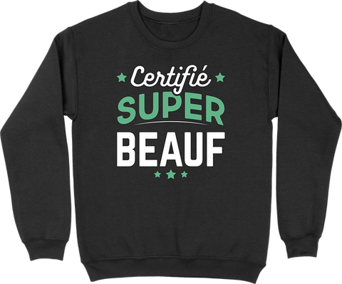 Pull homme certifié super beauf