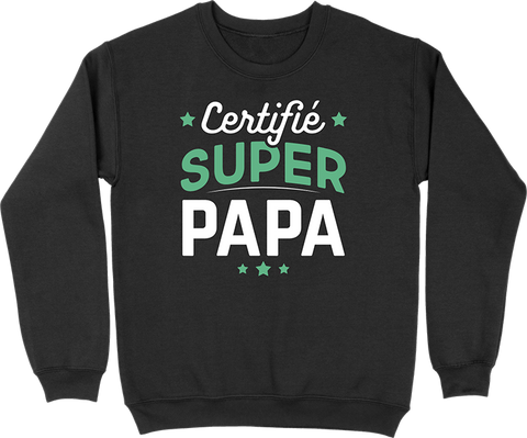 Pull homme certifié super papa