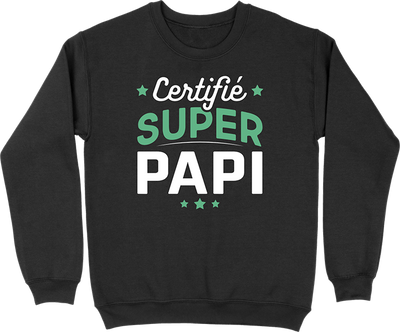 Pull homme certifié super papi