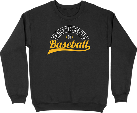 Pull homme easily distracted by baseball