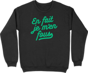 Pull homme en fait je m'en fous