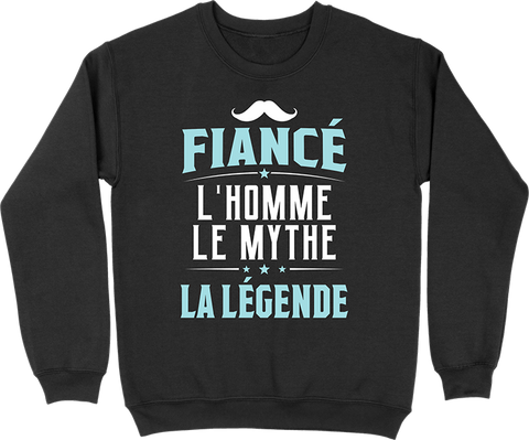 Pull homme fiancé la légende