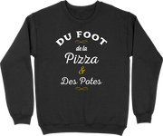 Pull homme foot, pizza & potes