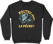 Pull homme foutez moi la pêche