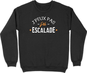 Pull homme j'ai escalade