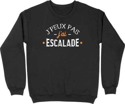 Pull homme j'ai escalade