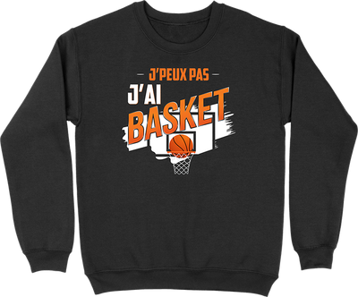 Pull homme j'peux pas j'ai basket