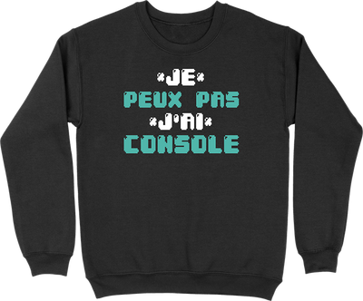 Pull homme j'peux pas j'ai console