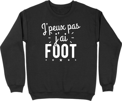 Pull homme j'peux pas j'ai foot 2