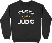 Pull homme j'peux pas j'ai judo