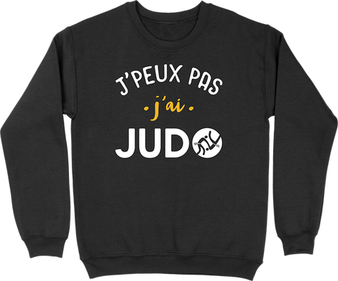 Pull homme j'peux pas j'ai judo