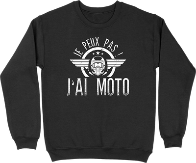 Pull homme j'peux pas j'ai moto 2
