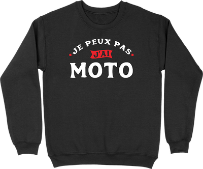 Pull homme j'peux pas j'ai moto