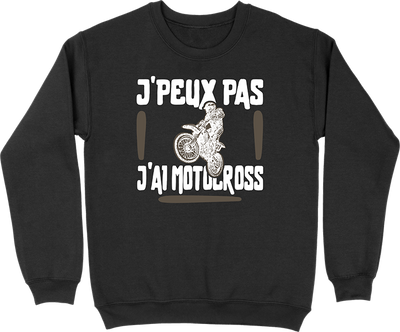 Pull homme j'peux pas j'ai motocross