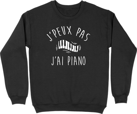 Pull homme j'peux pas j'ai piano