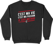 Pull homme je suis motard