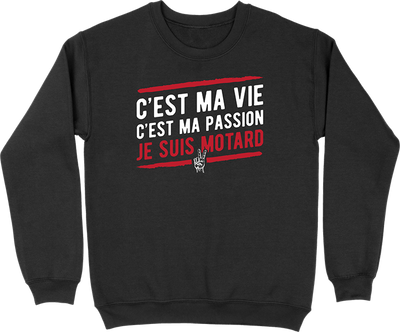 Pull homme je suis motard