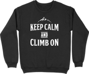 Pull homme keep calm escalade