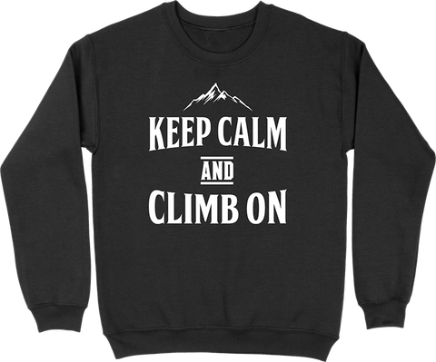Pull homme keep calm escalade