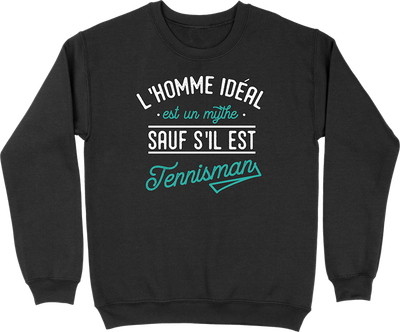 Pull homme l'homme idéal tennisman