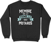 Pull homme la famille des motards