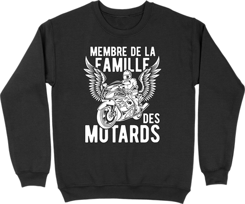 Pull homme la famille des motards 2