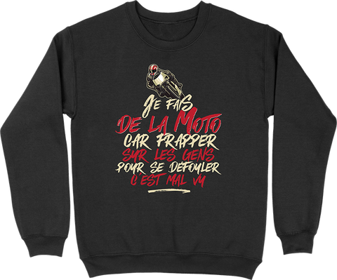 Pull homme la moto pour me défouler